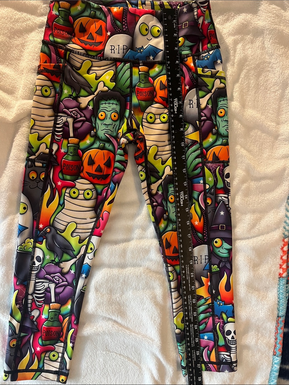 Constantly Varied Gear Halloween Monster Leggings - Multi-Color - Picture 4 of 10